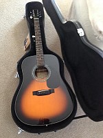 Zager EZ-Play ZAD20E Acoustic Electric Vintage Sunburst