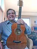 Zager EZ-Play 3/4 Travel Size Acoustic Mahogany